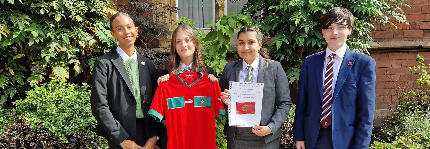 Students Raise Money For Morocco Earthquake Appeal