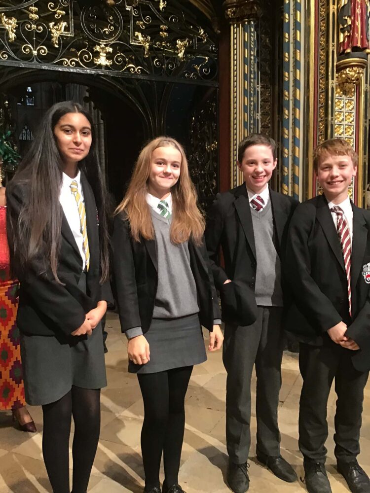 WGS Students Celebrated at Commonwealth Day Service
