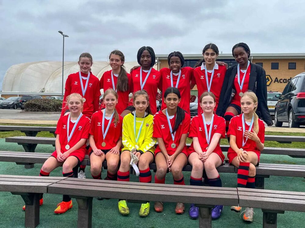 U13 Girls Football Team